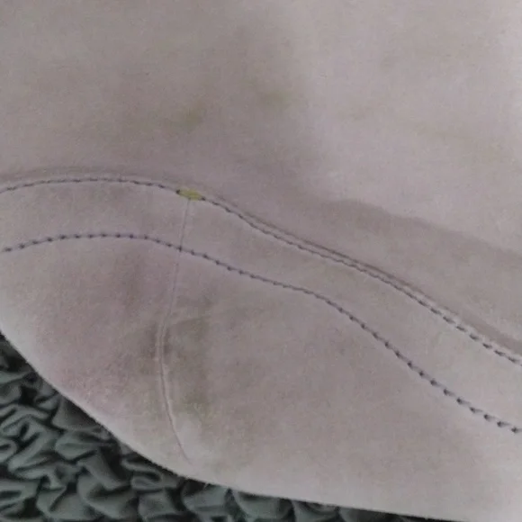 Coach Suede Leather Shoulder Bag - Picture 9 of 9